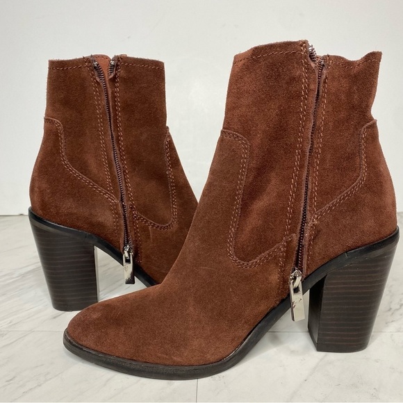 Treasure & Bond | Shoes | Treasure Bond Winslow Suede Block  Treasure & Bond Brown Suede Bootie 6